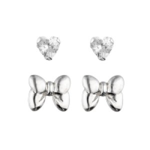 Accessories Ohrstecker aus 925er Silber mit Disney-Motiven von Kisu
