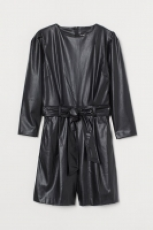 HM  Playsuit aus Lederimitat