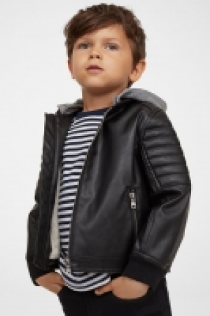 HM  Gefütterte Bikerjacke