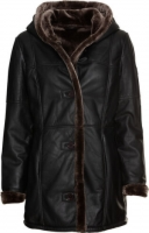 Otto Kern Ledermantel, Webpelz, Knopfleiste, für Damen 199.99 €