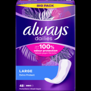 Rossmann Always Dailies Large Extra Protect Slipeinlagen Big Pack