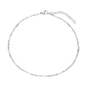 Accessories Glieder-Fußkette Stainless Steel silberfarben