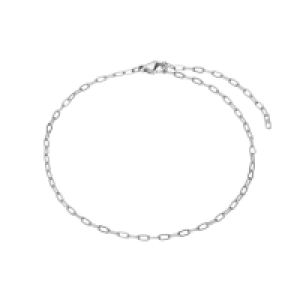 Accessories Chunky Chain-Fußkette Stainless Steel silberfarben