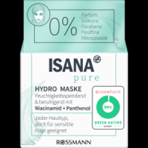 Rossmann Isana pure Gesichtsmaske