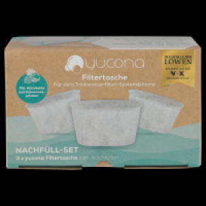 Yucona 3er Set Wasserfilter Filtertasche Nachfüller