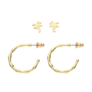 Accessories Kisu Ohrschmuck-Set vergoldet