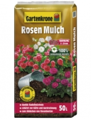 Hagebau  Rosenmulch, 50 l, braun