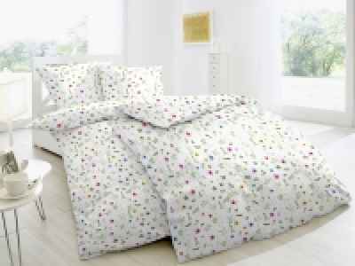 Primera Seersucker Bettwäsche »Millefleur«, Grün-Lila-Gelb 34.99 €