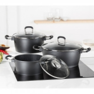 Aluguss-Topf Hamar mit Glasdeckel 19.99 €