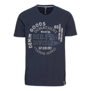 Herren-T-Shirt mit Kontrast-Streifen 6.39 €