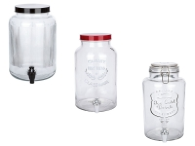 ERNESTO® Getränkespender aus Glas, mit Deckel 6.99 €