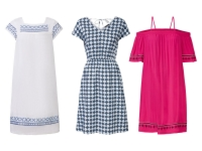 Lidl Esmara® ESMARA® Kleid Damen, mit Viskose