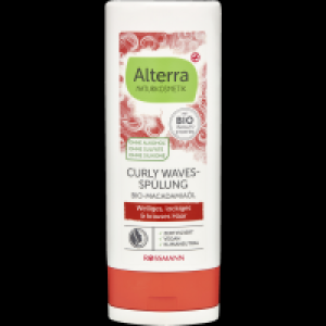 Alterra Naturkosmetik Curly Waves-Spülung Bio-Macadamiaöl