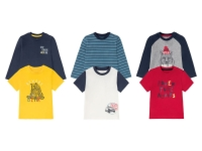 Lidl Lupilu® LUPILU® Kleinkinder Shirts Jungen, 2 Stück