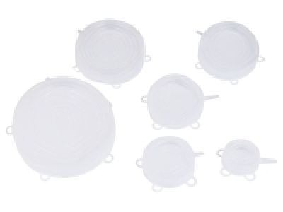 GOURMETmaxx Flexible Silikondeckel 12-ltg, transparent