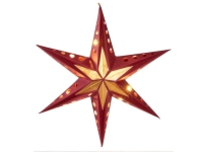 Pureday LED-Papierstern »Metallic Star II« 24.99 €