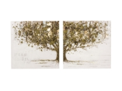 Pureday Bild Mystic Golden Tree 2-tlg.
