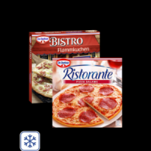 Dr. Oetker Ristorante Pizza, Piccola oder Bistro Flammkuchen 1.55 €