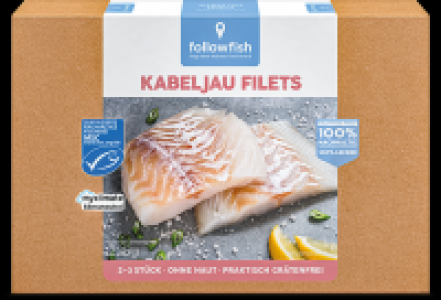 Followfish Kabeljau-Filets 3.97 €