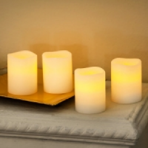 LED-Echtwachs-Adventskerzen 4er-Set 4.99 €