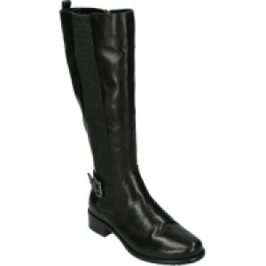Gerry Weber Lederstiefel, Elastikeinsatz, Schnalle, für Damen