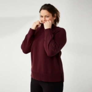 Damen-Pullover mit Lochstrickmuster, große Größen 10.23 €