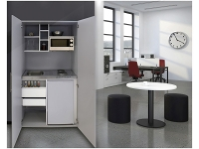 respekta Schrankküche, B 104 cm, mit Kühlschrank, Auflagenspüle mit Du 507.04 €