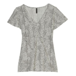 Damen-T-Shirt mit V-Ausschnitt 2.55 €