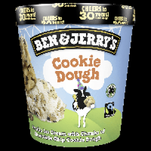 Rewe  Ben & Jerrys Eis Cookie Dough oder Breyers Eis Salted Caramel Cake