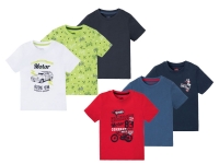 Lidl Lupilu® LUPILU® Kleinkinder Jungen T-Shirts, 3 Stück, aus reiner Baumwolle