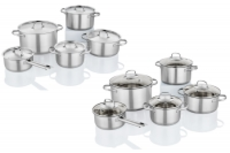 ERNESTO® Topfset Edelstahl 5-teilig 79.99 €