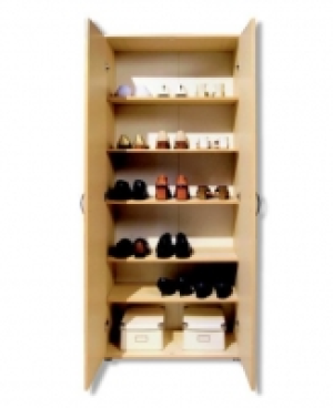 Schuhschrank - Buche - 2-türig - 70 cm breit 59.00 €