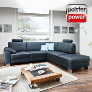 Roller  polsterpower Ledersofa - dunkelblau - Kombielement rechts - verschiede