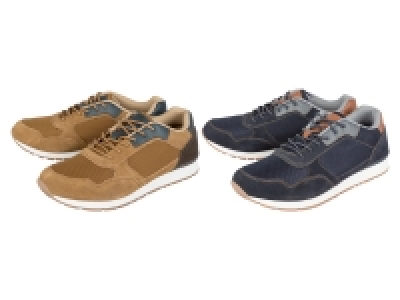 LIVERGY® Sneaker Herren, mit Leder