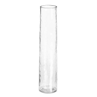 NKD  Vase aus klarem Glas, ca. 7x30cm
