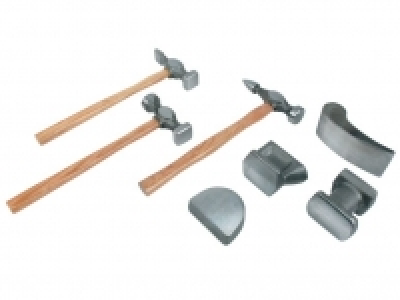 BRÜDER MANNESMANN Werkzeug-Set »M20700«, 7-teilig, Ausbeulgarnitur, ge