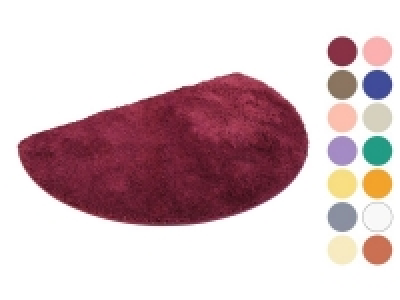Kinzler Mikrofaser Duschmatte Uni, halbrund »50 x 80 cm« 19.95 €