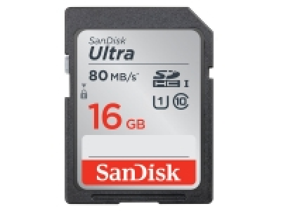 SanDisk Ultra SDHC UHS-I Speicherkarte 16 GB 5.64 €