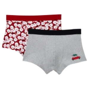 WATSON´S Herren Weihnachts-Retropants, 2er-Set