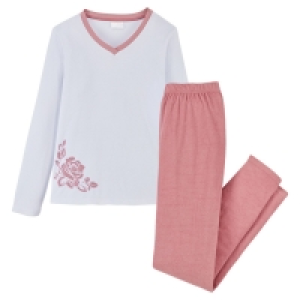 Aldi Süd  BLUE MOTION Damen Frottee-Schlafanzug