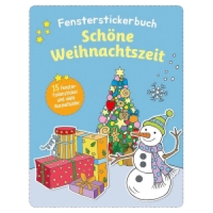 Weihnachtliches Mal-, Sticker- oder Bastelbuch