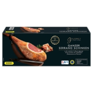 Aldi Süd  GOURMET FINEST CUISINE Ganzer Serrano-Schinken 6,5 kg