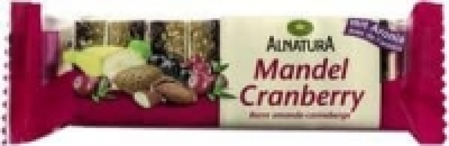 Fruchtschnitte Mandel-Cranberry mit Aronia 1.59 €