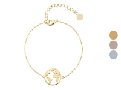 Heideman Weltkarte Armband Damen aus Edelstahl 16.99 €