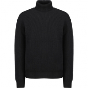 Otto Kern Cashmere Rollkragenpullover, Rippstruktur, für Herren