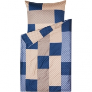 Joop! Joop Satin-Bettwäsche Chessboard, hochwertig, weich, wärmend,