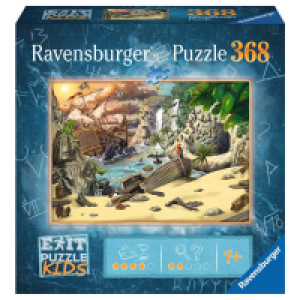 Ravensburger 12954 EXIT Puzzle Kids Das Piratenabenteuer