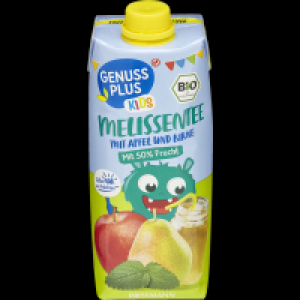 Genuss Plus Kids Bio Melissentee mit Apfel und Birne
