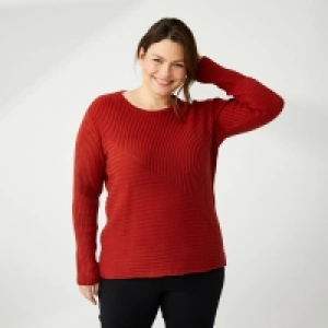 Damen-Pullover mit Struktur-Design, große Größen 9.09 €