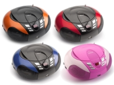 Lenco SCD-37 Tragbarer CD-Radiorekorder mit MP3-Funktion und USB